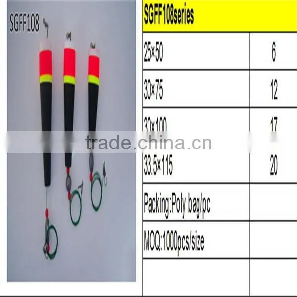 Hot selling quality cheap chinese fishing float fishing accessories plastic fishing float