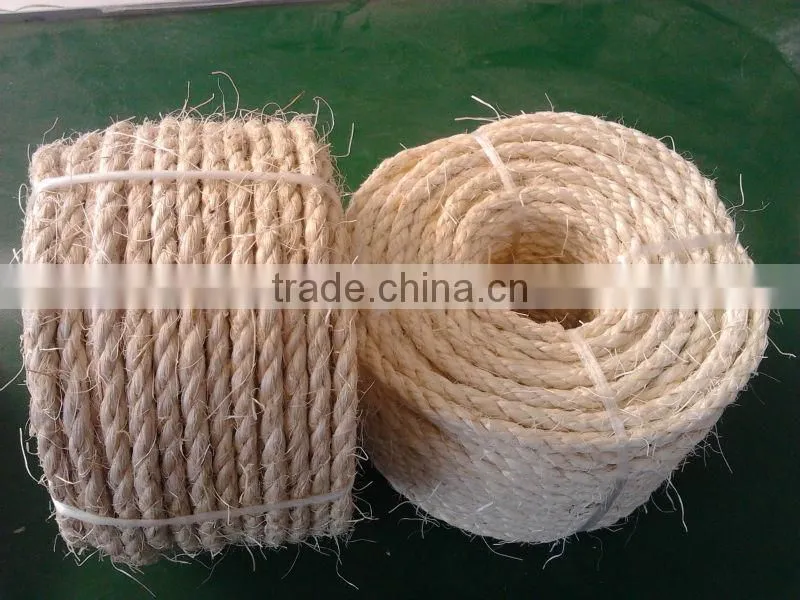 sisal twisted rope hot selling material