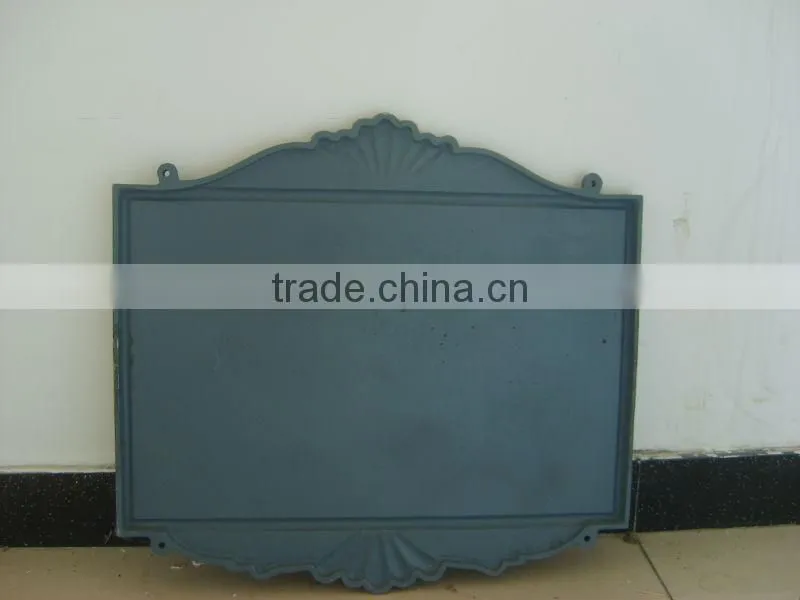 casting aluminum material decorative sign for street