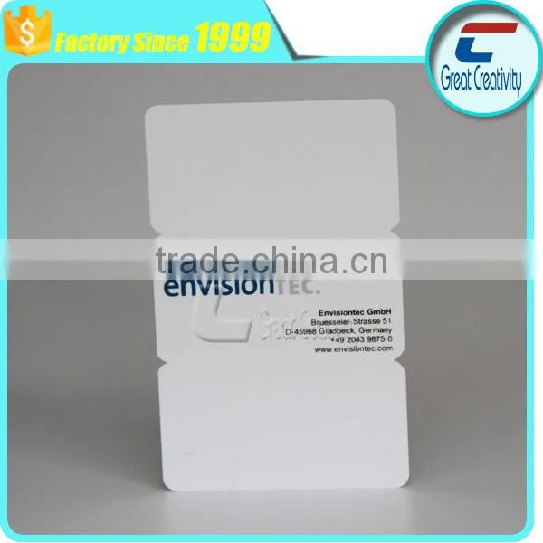 Hybrid 125 kHz ATA5577 + UHF ISO PVC card