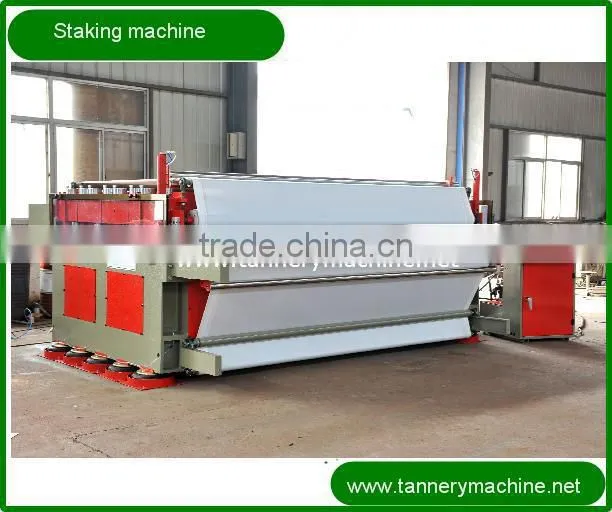 leather vibration staking machine for cow with super fine quality