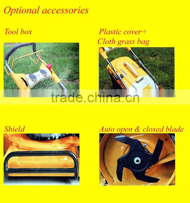 20inch 4 in 1 gasoline lawn mower 5.0HP/5.0HP lawn mower