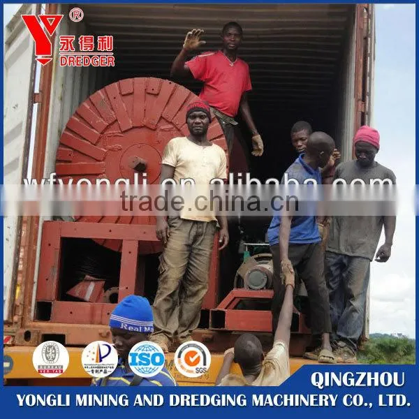 New machinery bucket wheel dredger