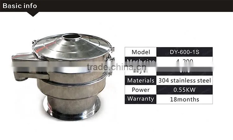 All stainless steel sieving equipment after Mixed after crushed in pharmaceutical Industry