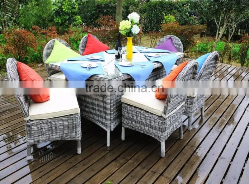 Audu Modern Waterproof Sydney Patio Dining Set,Wicker Dining Set