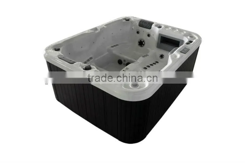 3 Person Family Friendly Indoor massage bathtub/Acrylic bathtub with Balboa&Lucite ---A430