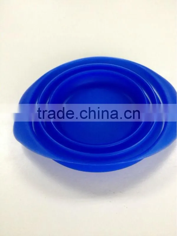 Food Grade Silicone Kitchenware Silicone Collapsible Fruit Bowl