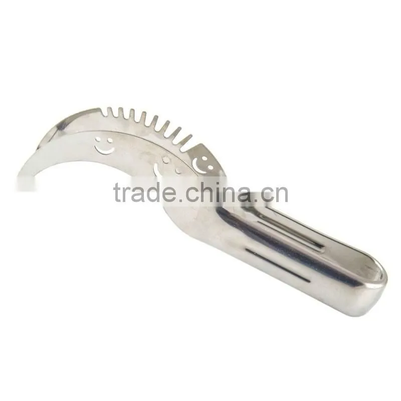 Factory Wholesale Cusotm Kitchen Gadget Stainless Steel Watermelon Corer Server