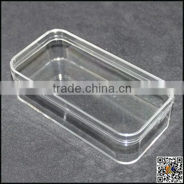 wholesale crystal plastic cellphone case packaging box, transparent packaging box