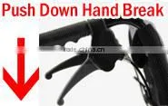 ALUMINUM foldable light weight transfer wheelchair, easy to pick up