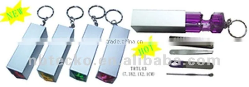 Hot selling mini tool set with LED flash light