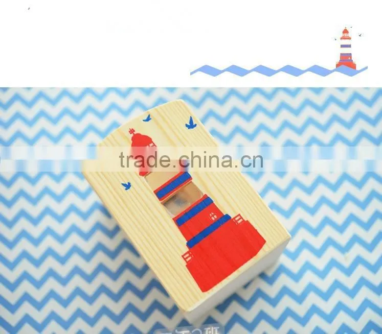 wooden pencil pen holder for custom