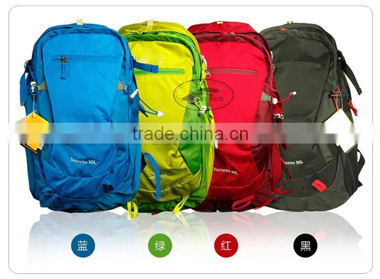 2017 New Design Premium Quality Outdoor Hiking Promotional Travelling Backpack