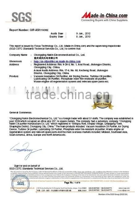 on-line transformer oil recycling, transformer oil purifier