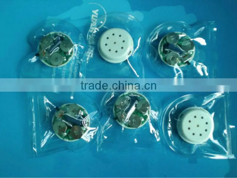 water-proof recording module for clothes,T-skirt,pants or others