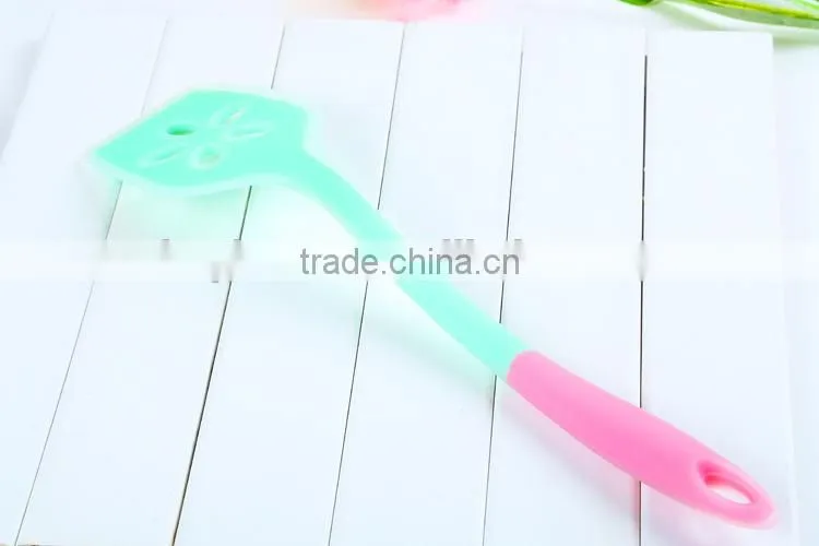 Silicone Slotted Turner Cooking Tools Egg Stir Frying Fish Slice Shovel