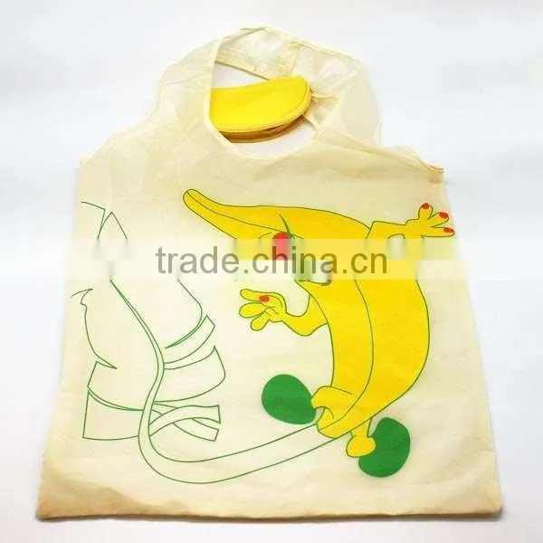 various cute Animal Shape Foldable Cartoon Eco Friendly Tote Bag with cheap Price