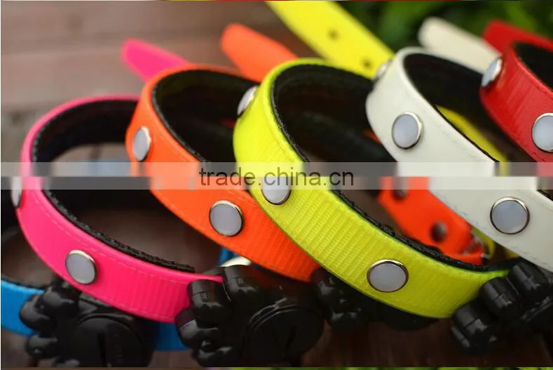 Fashion Pet TPU flash collar led dog collar