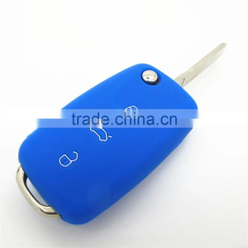 Multifunctional Direct manufacturer car key cover case for vw with multi colors