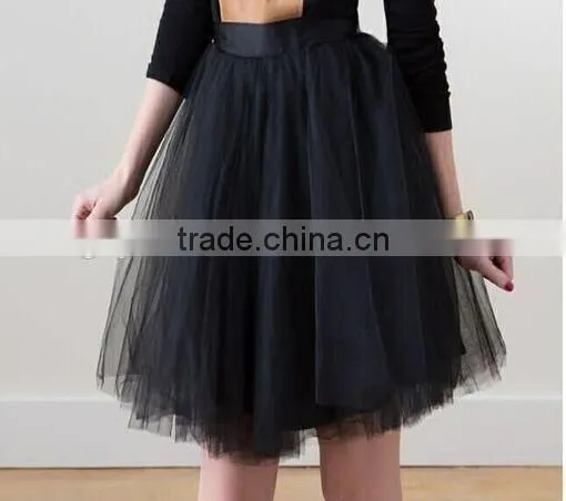 New Arrival Summer Fashion Multiple Tulle skirt for Girls