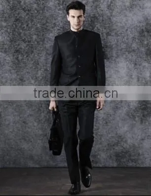 2017 100% wool tailor made wedding men suits
