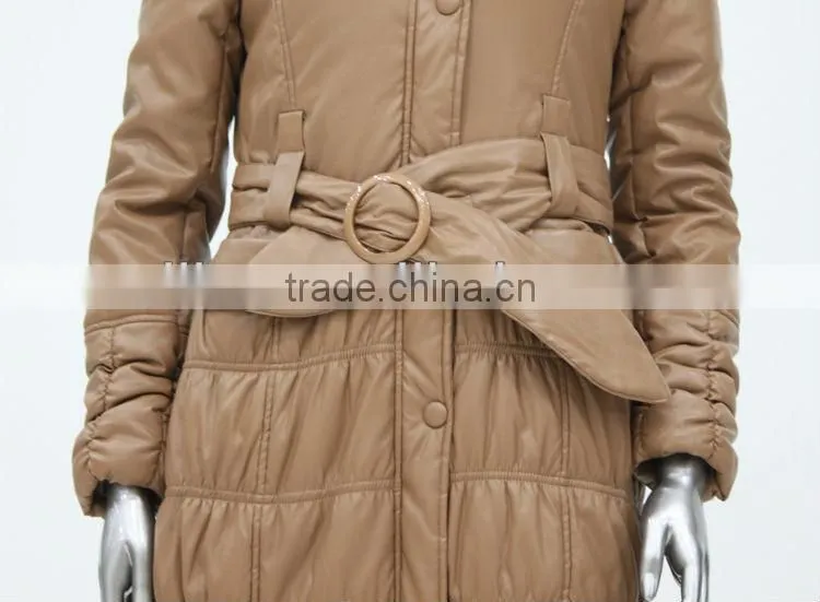 ALIKE lady PU feather jacket