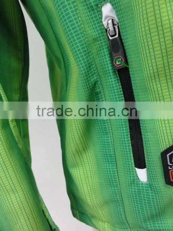 Ladies outdoor jacket with hood windproof waterproof