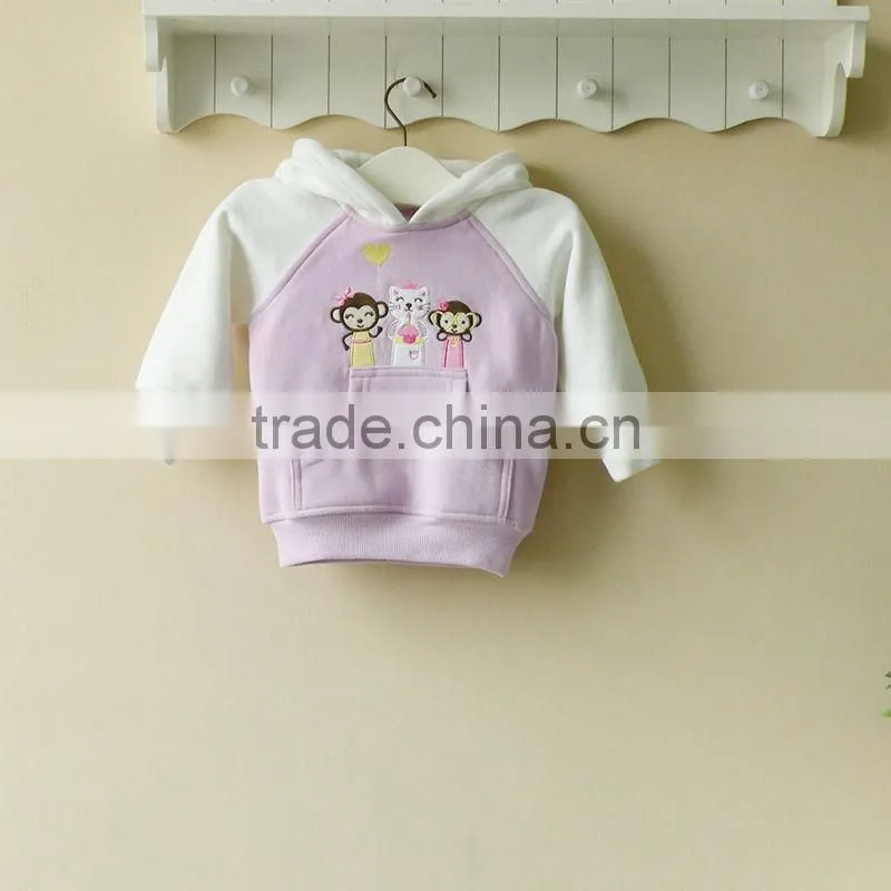 mom and bab 2013 baby clothes 100% cotton swearshirt