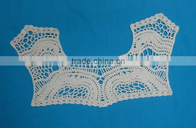 newest crochet cotton neck lace