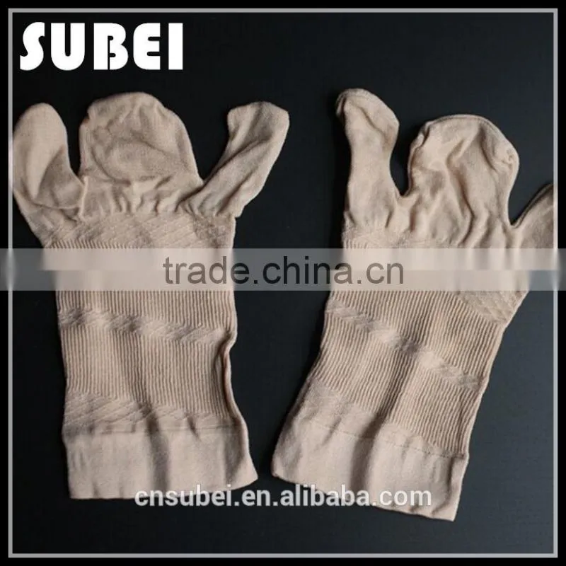 Three toe pressure socks,half foot socks