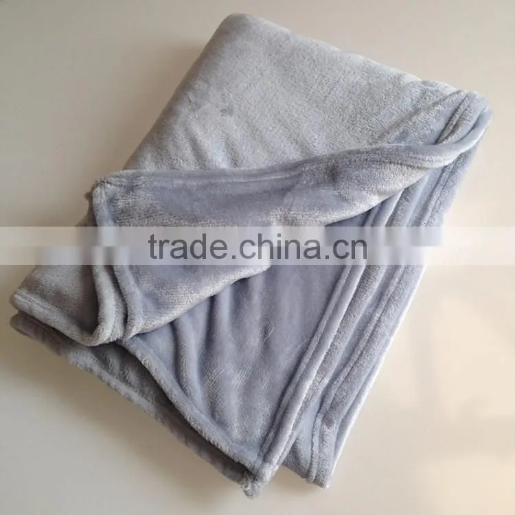 Fleece blanket polyster thermal print