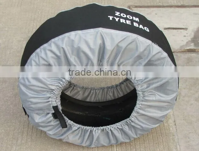 High quality full polyester spare tire cover