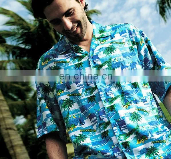 2014-2015 latest Italy design pattern poplin twil peach poly printed fabrics for beach shorts