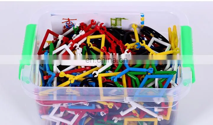 2017 magic DIY Kids educational toys puzzle splicing clever sticks