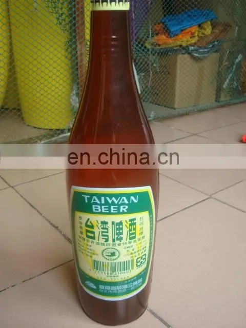 Inflatable foldable beer bottle model for promotional toys
