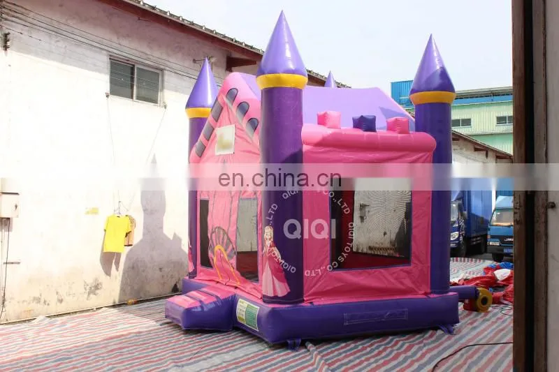 Sale Cheap Inflatable bounce house bounce casle 13ft pink princess bouncy castle with price