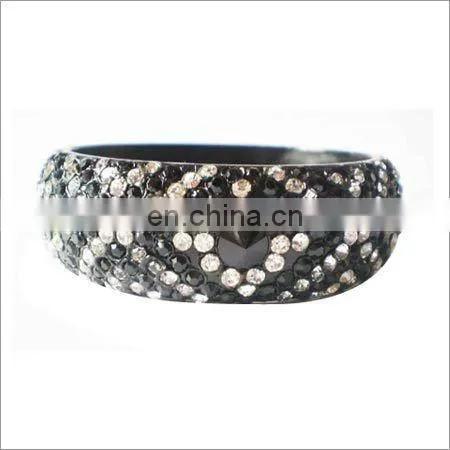 5 Row Crystal Bangles
