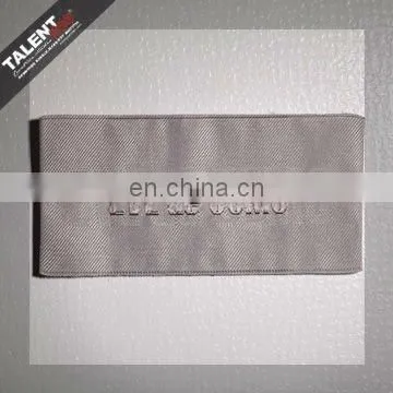 custom private brand finest fashion brand woven label for garment