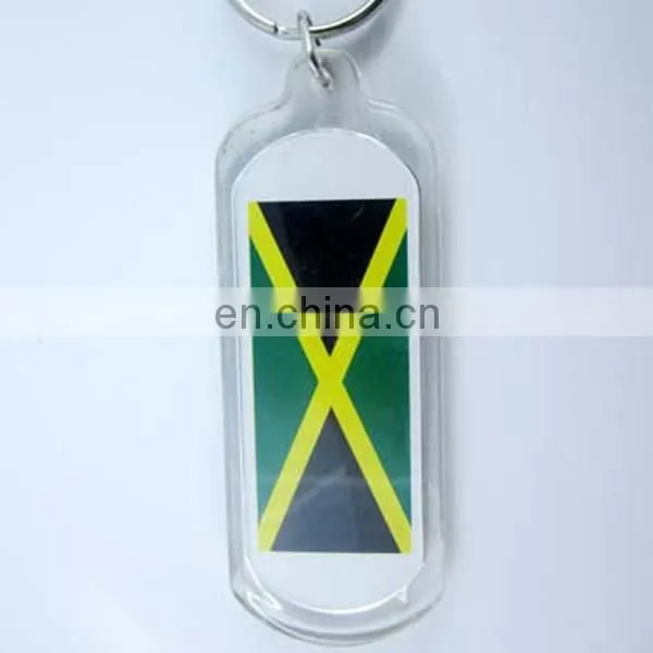 2014New Promotional gift high quality acrylic keychain rotating keychain factory