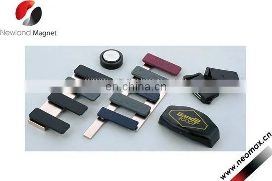 china name badge,three magnets with adhesive tap