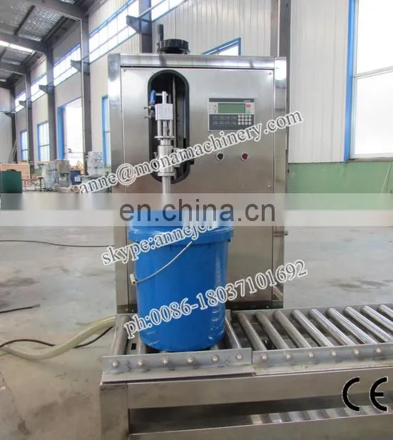 Weighing type semi-auto paint liquid filler filling and capping machine