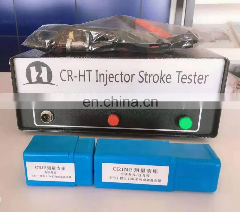 CR-HT Common Rail Injector Stroke Tester with Bo Sch 110 series and 120 series Armature lift measuring table