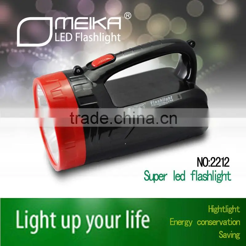 powerful Rechargeable Plastic Flashlights LED for Hunting