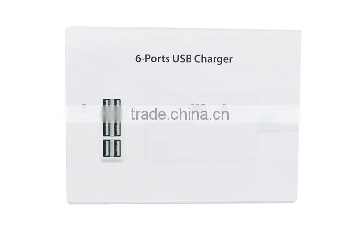hot new products 30 watt 6 port usb desktop rapid charger