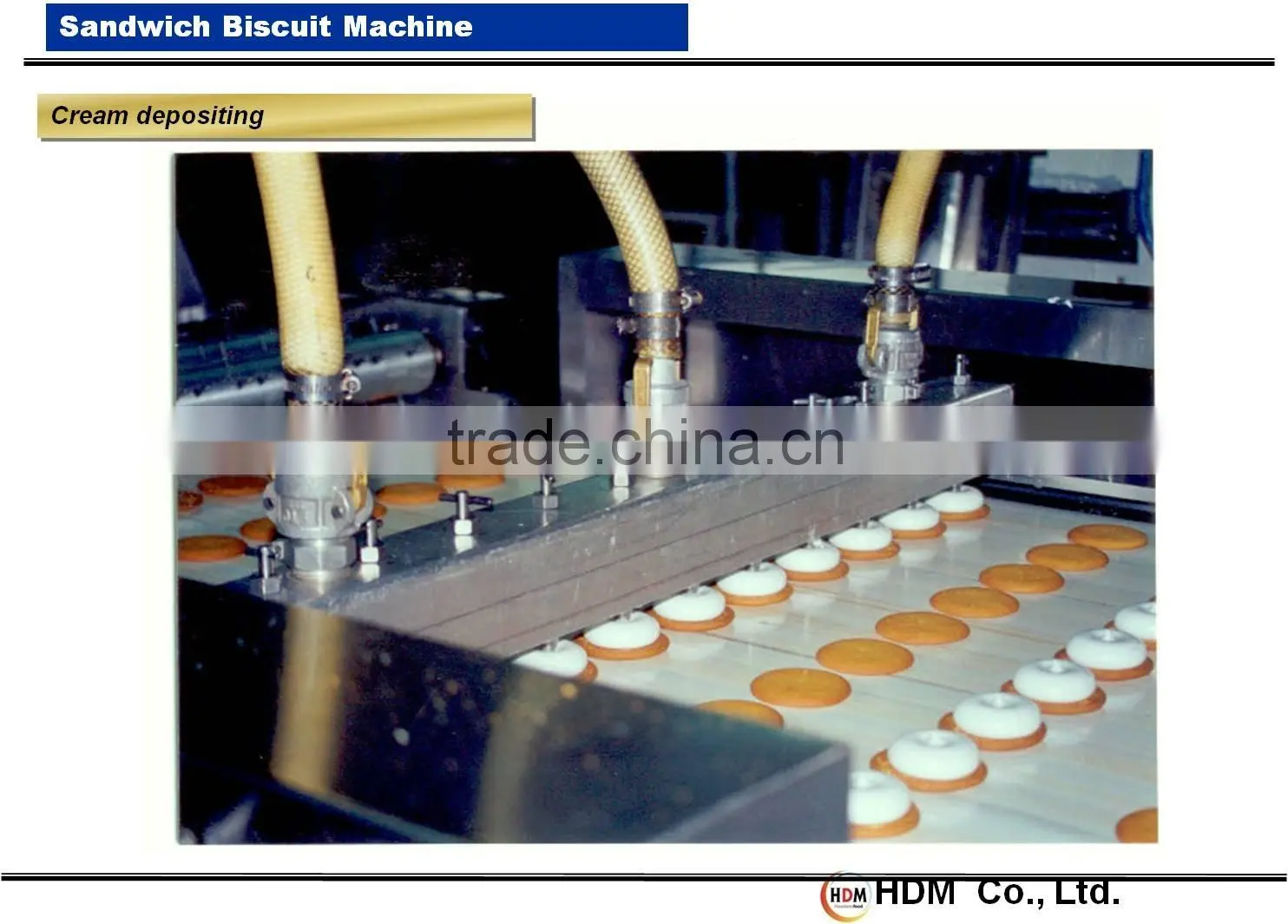 Biscuit sandwich machine