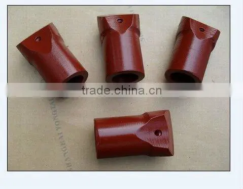 Horseshoe chisel bit