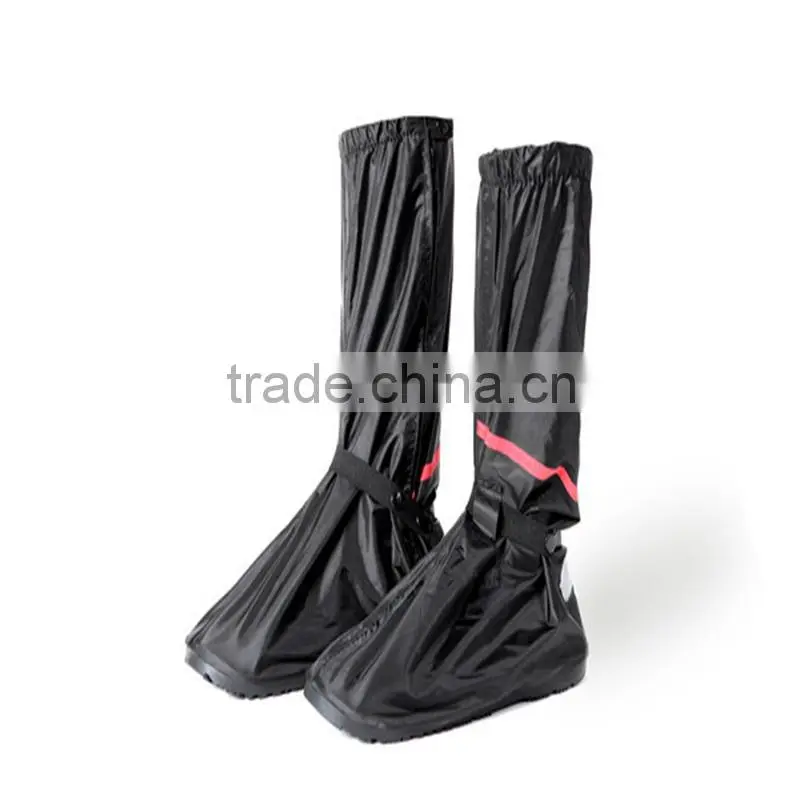 Hot sale PVC Outsole Material and low Upper Material black rain shoe cover