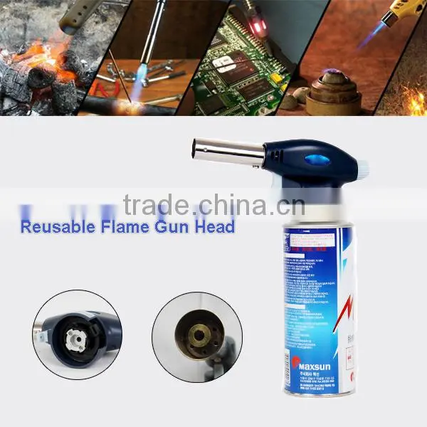 (8-91510) Wholesale Outdoor Flame Gun Lighter Portable Gas Welding Torch