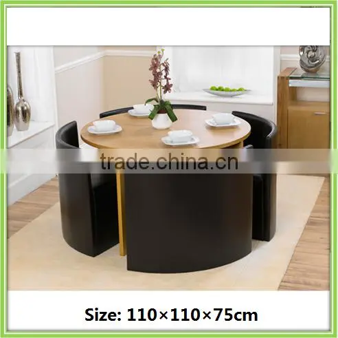 New Design Round 4 Seater Modern Dining Room Set