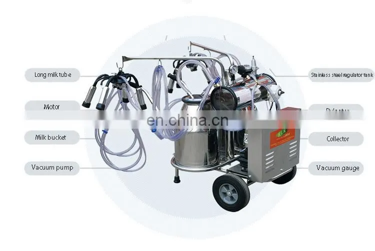 YS-9J-II Vacuum Pump Cow Milking Machine Price